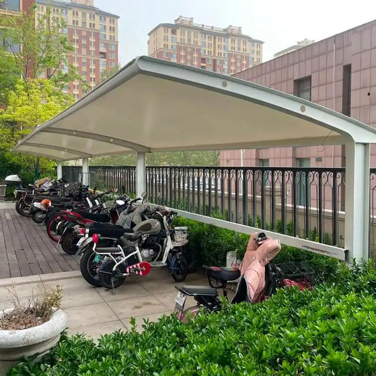 开阳县膜结构电动车棚